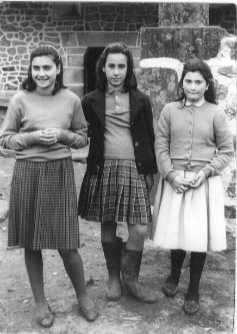 fotka Conchity, Mari-Cruz a Jacinty v r. 1962
