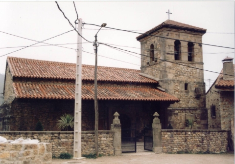 fotka kostela sv. Šebestiána v Garabandalu